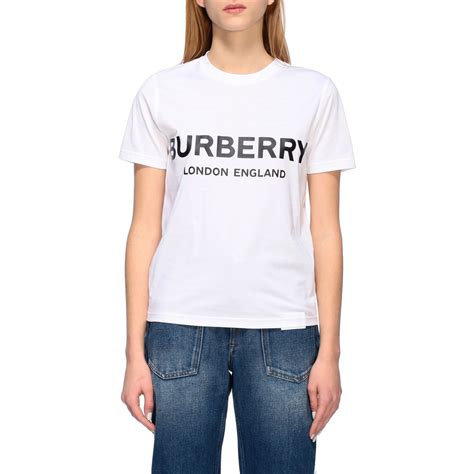 burberry white t shirt womens|Burberry t shirt original.